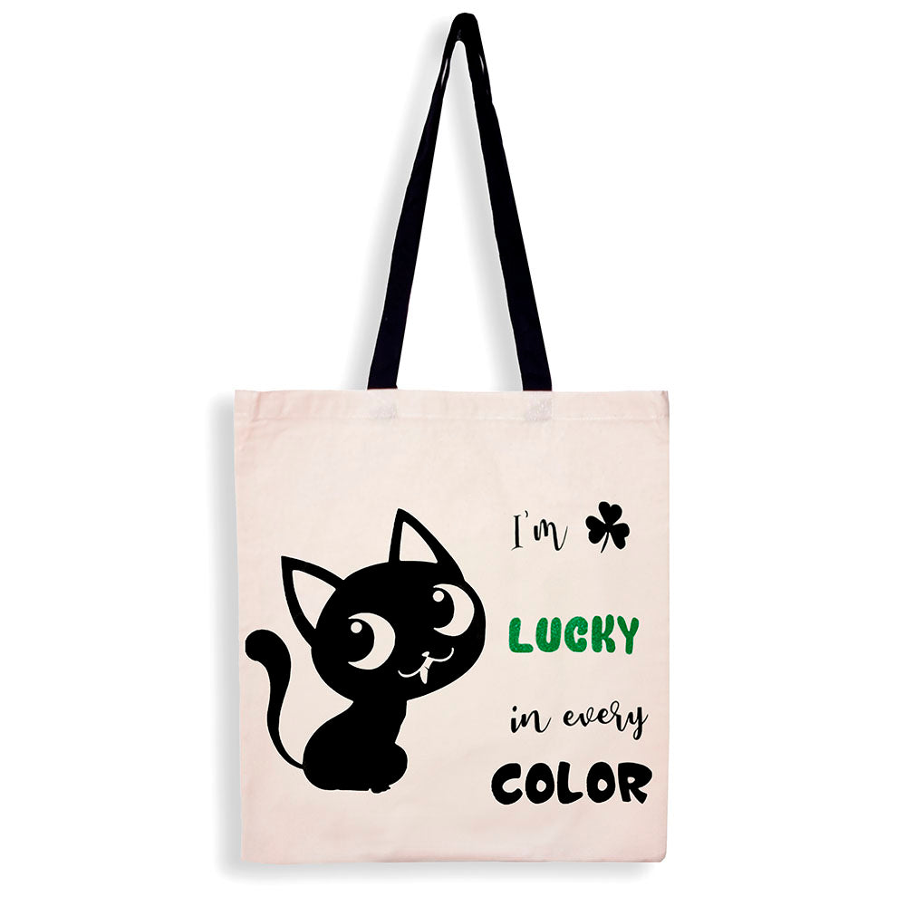 Bolso de Gato - Blanco Lucky