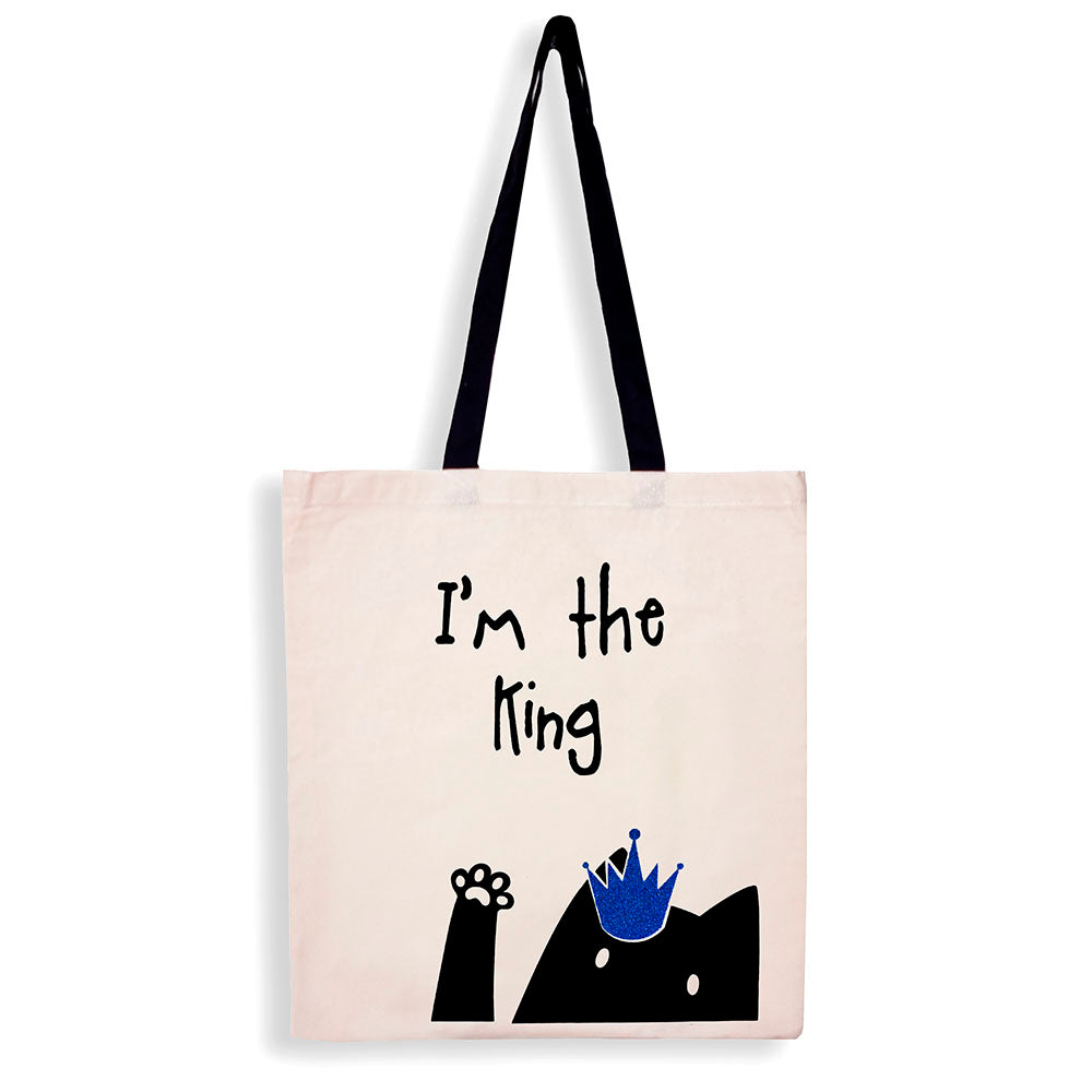 Bolso de Gato - Blanco I'm the King