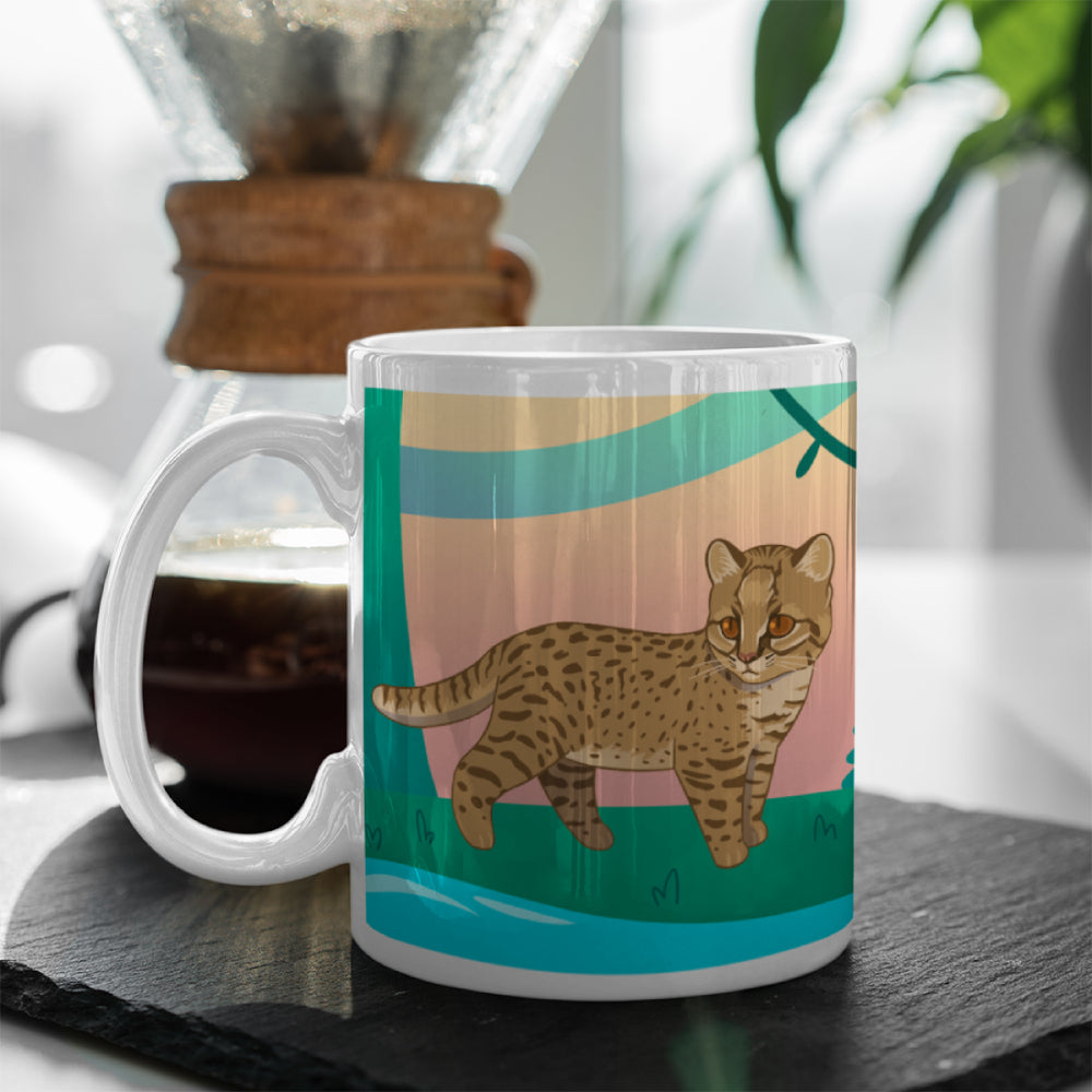 Taza Fauna Chilena - Guiña