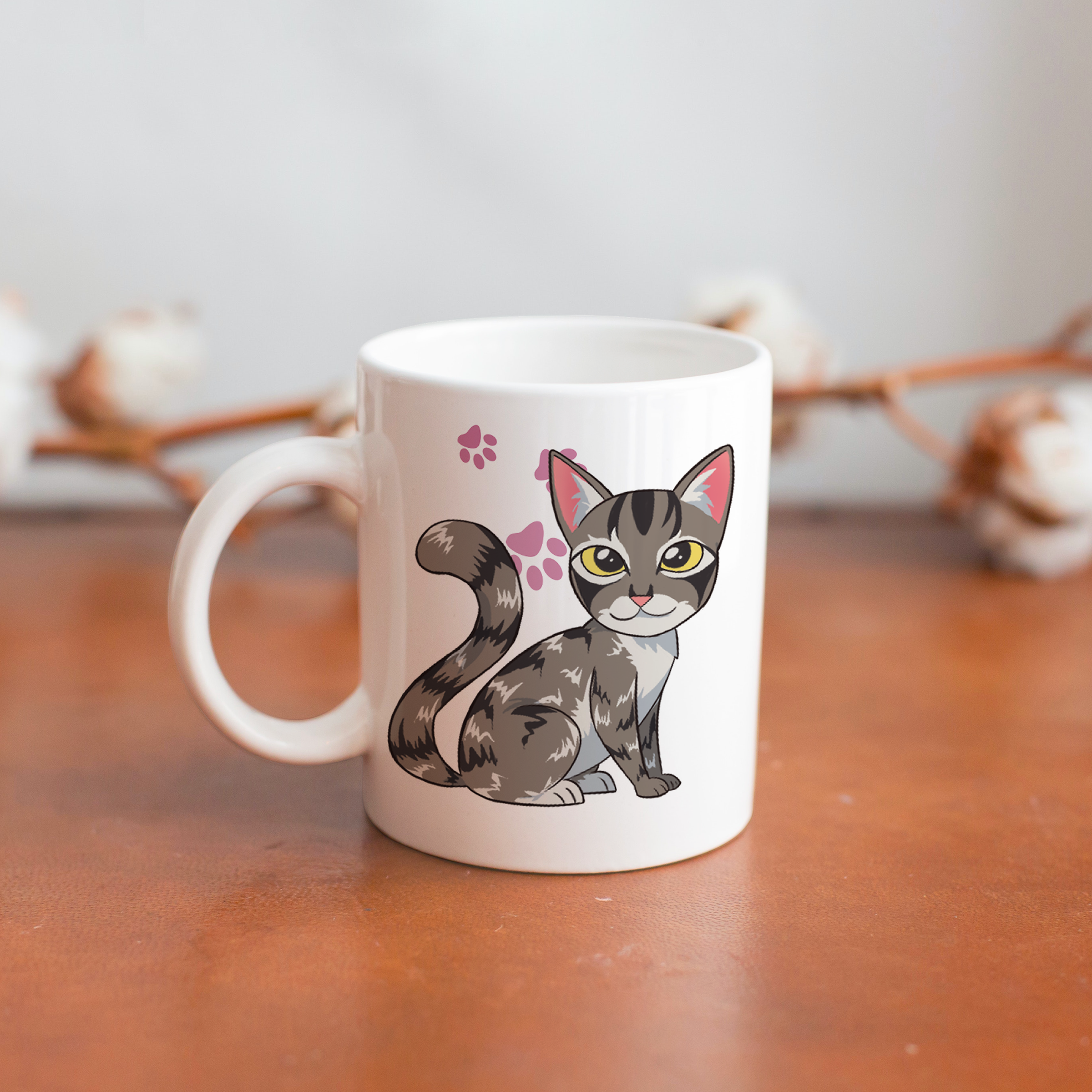 Ilustración personalizada-Taza