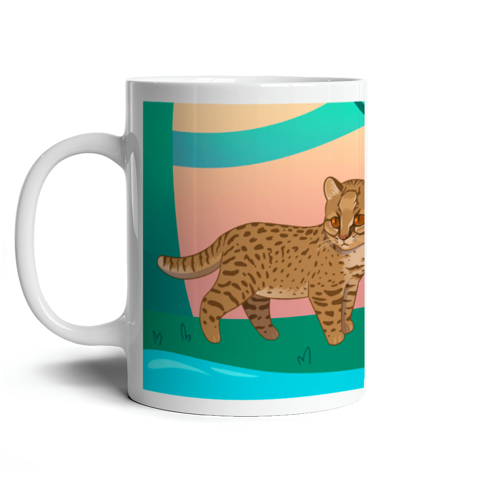 Taza Fauna Chilena - Guiña