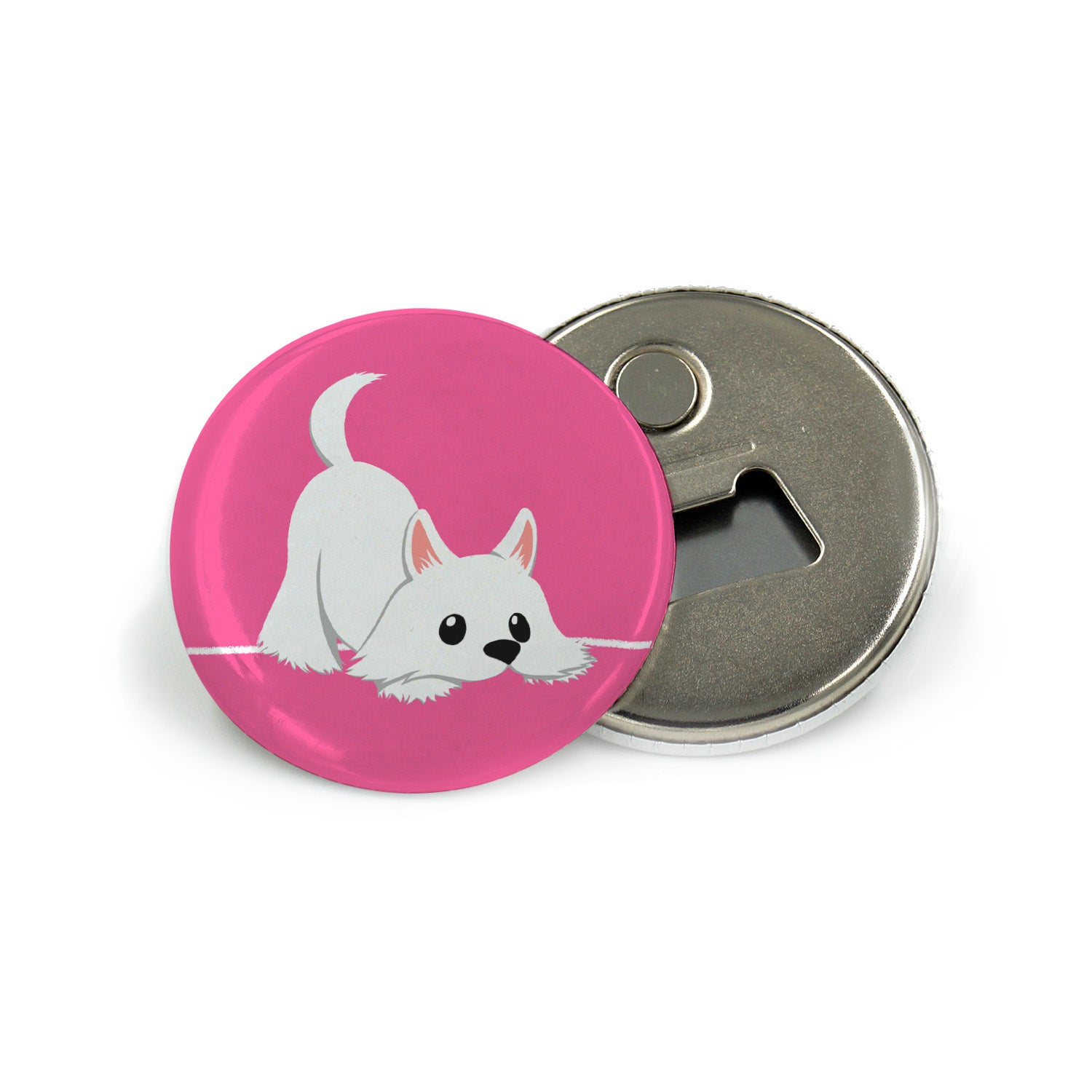 Chapita imán con destapador - Dog Lover - Just For Pets