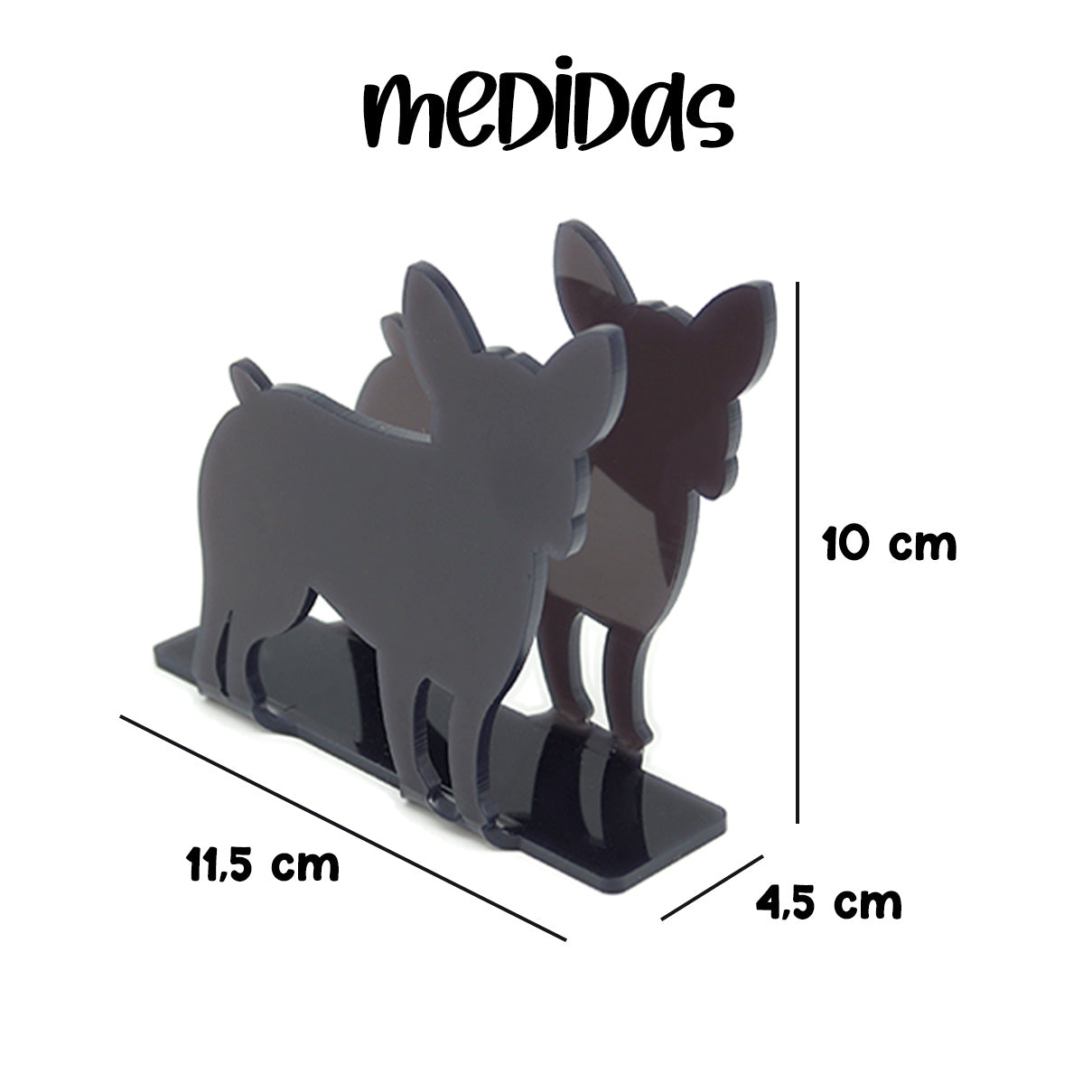 Servilletero de acrílico Dog Lover 🐶 - Just For Pets