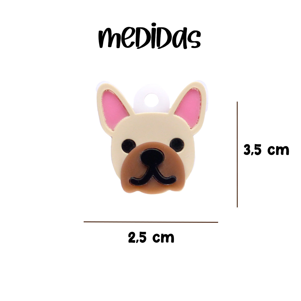 placa_identificación_perro_bulldog_francés