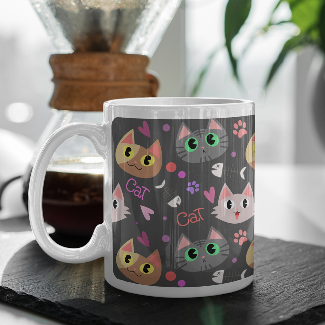 Taza de Gato - Pattern - Just For Pets