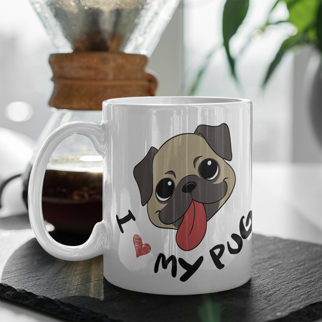 Taza de Perro - Pug - Just For Pets