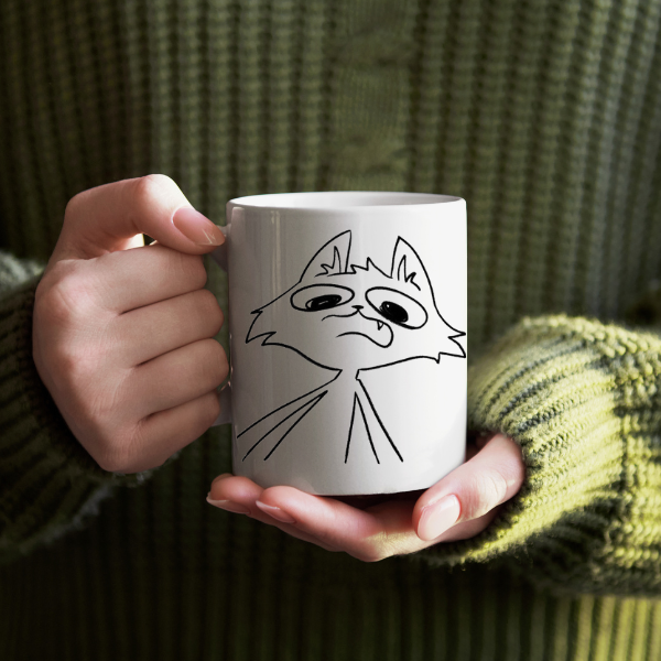 Taza Oscar el Gato 2