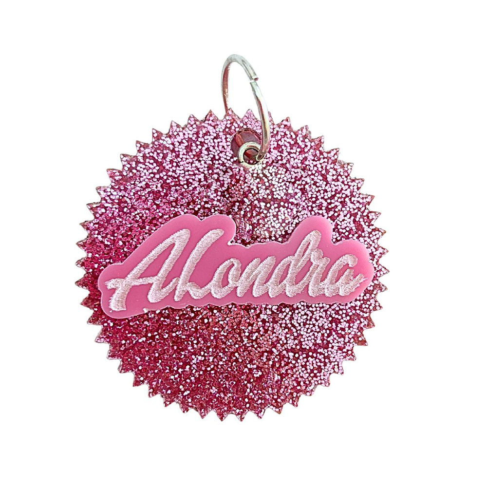 Placa de Identificación Barbie