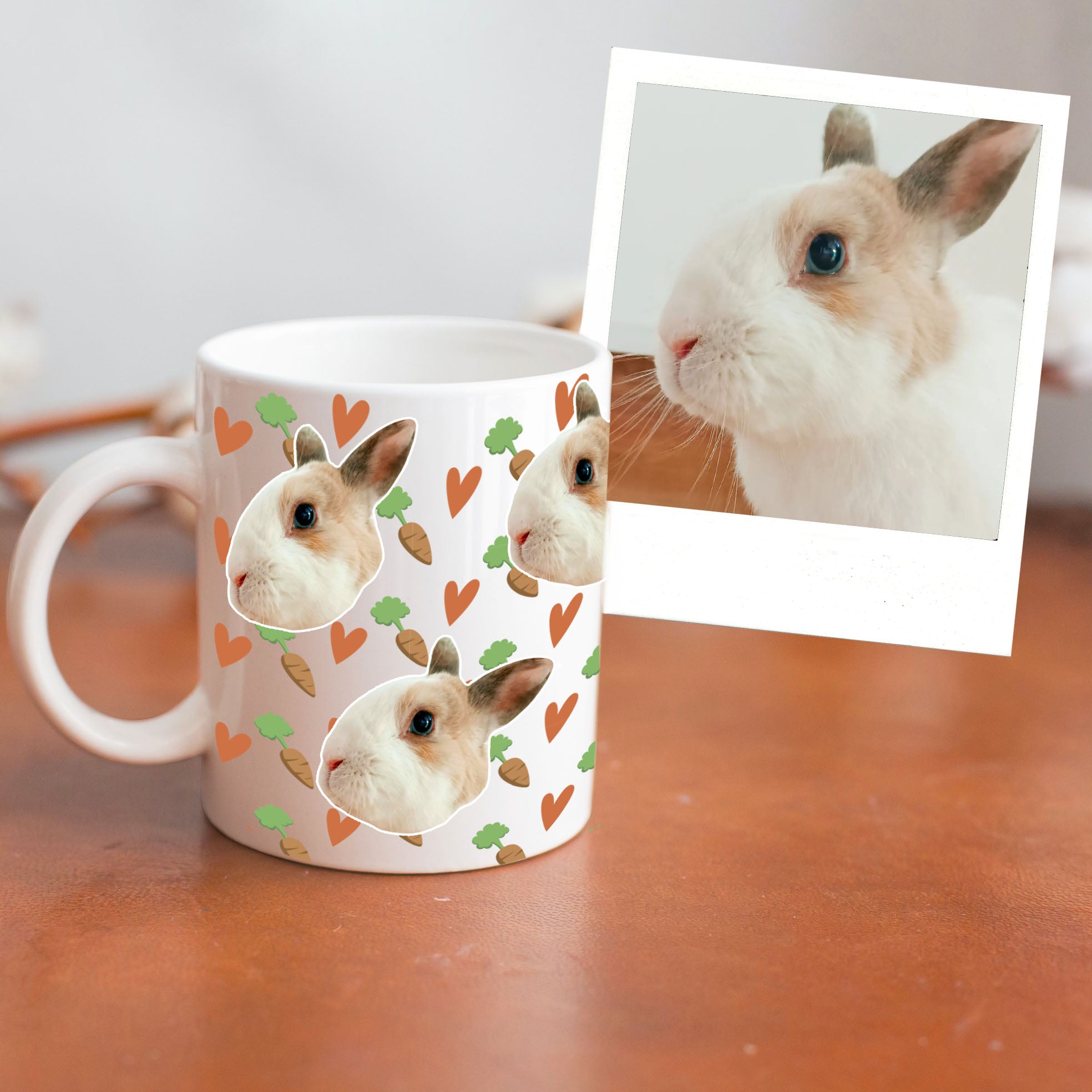 Taza Personalizada - Foto Conejo