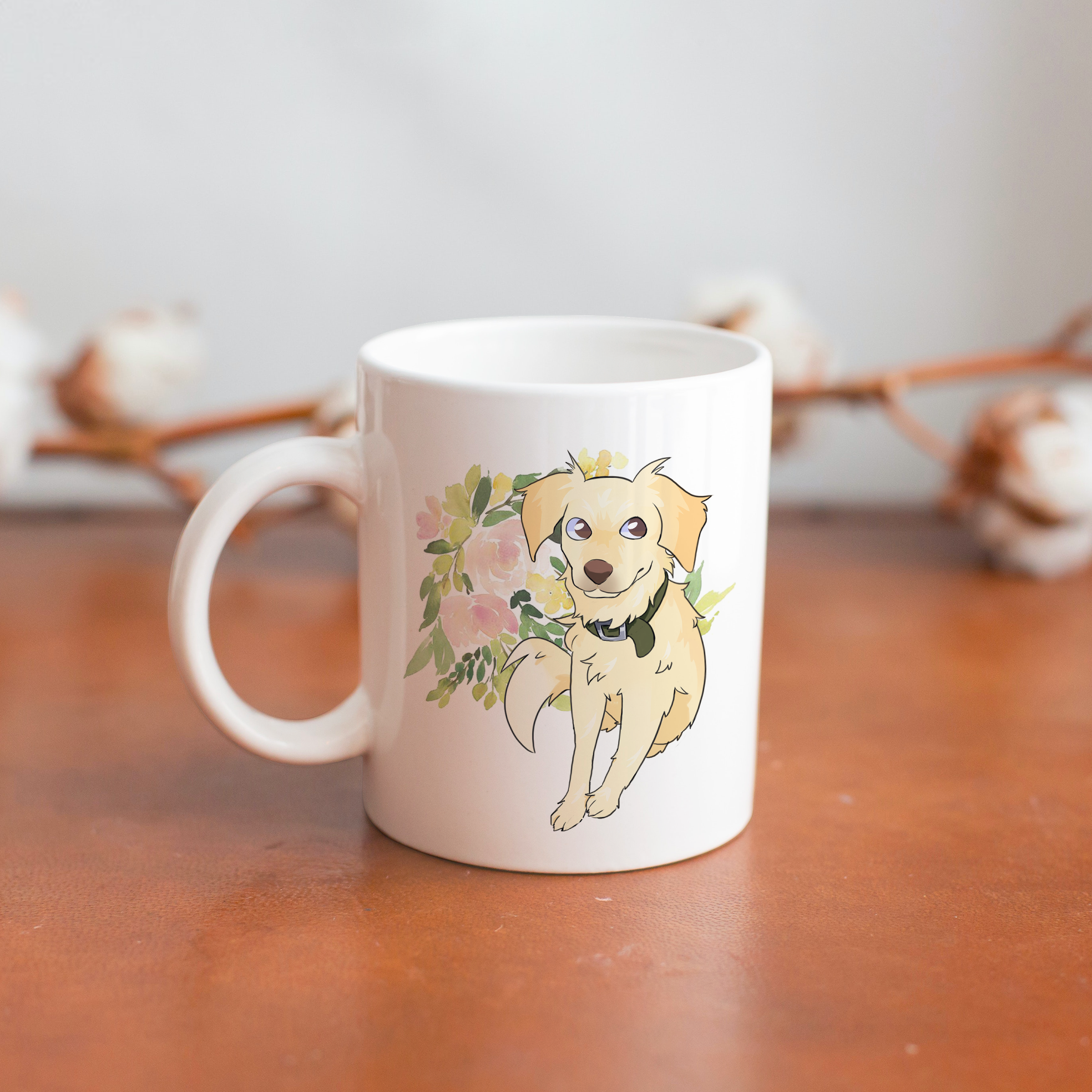 Ilustración personalizada-Taza
