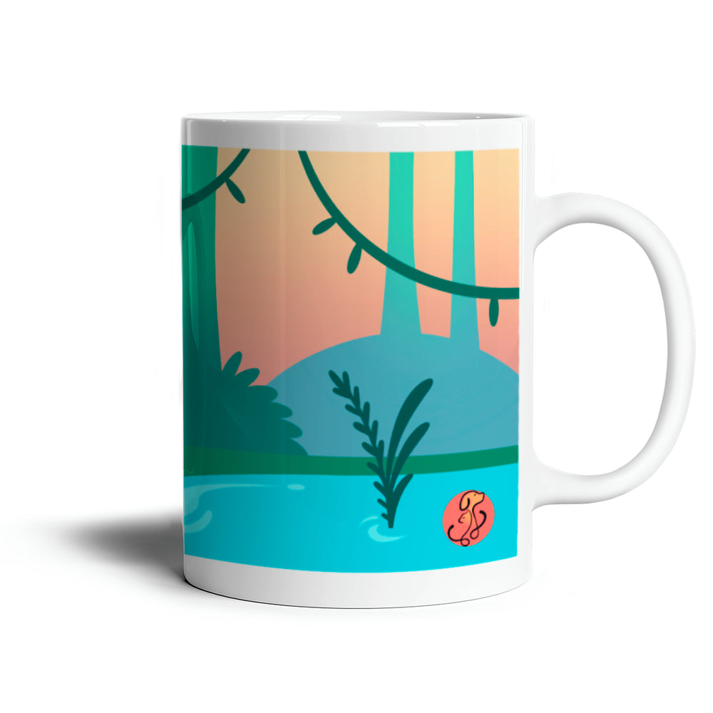 Taza Fauna Chilena - Guiña