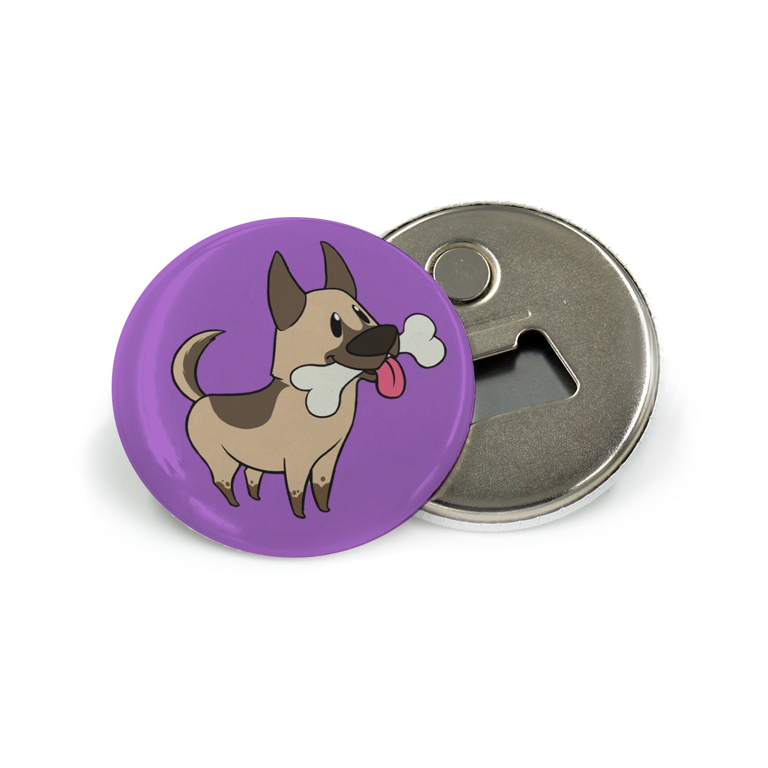 Chapita imán con destapador - Dog Lover - Just For Pets