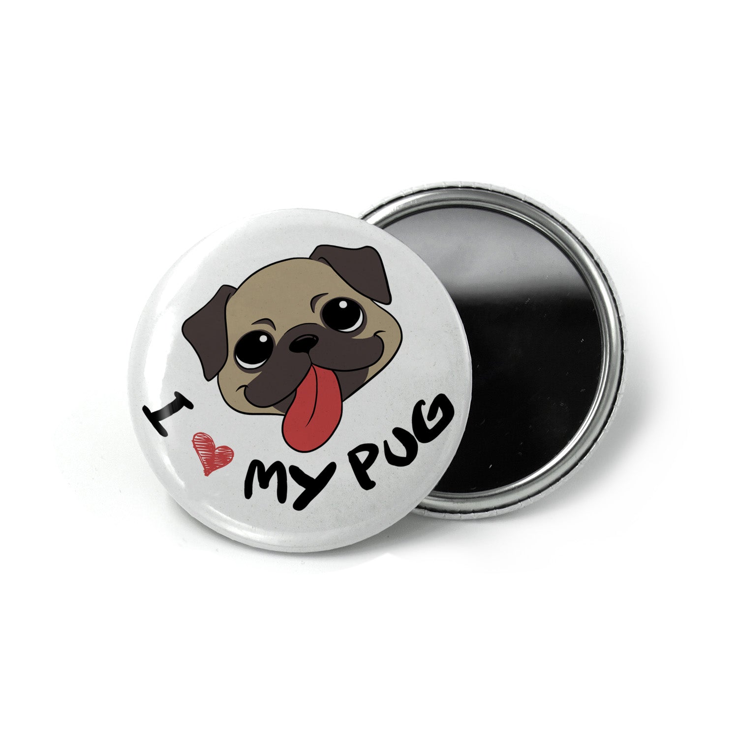Espejo de bolsillo - Dog Lover  - Just For Pets