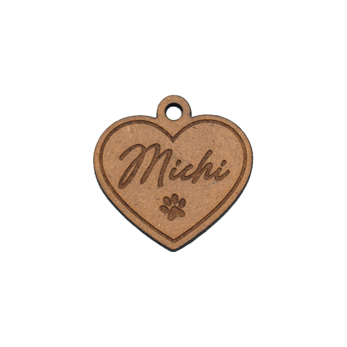 Placa de Mascota - Madera - Just For Pets