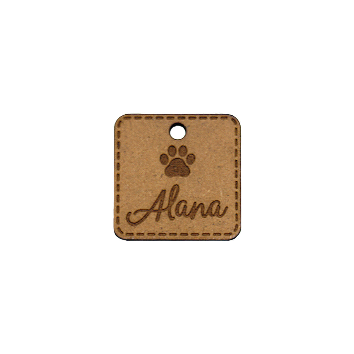 Placa de Mascota - Madera - Just For Pets