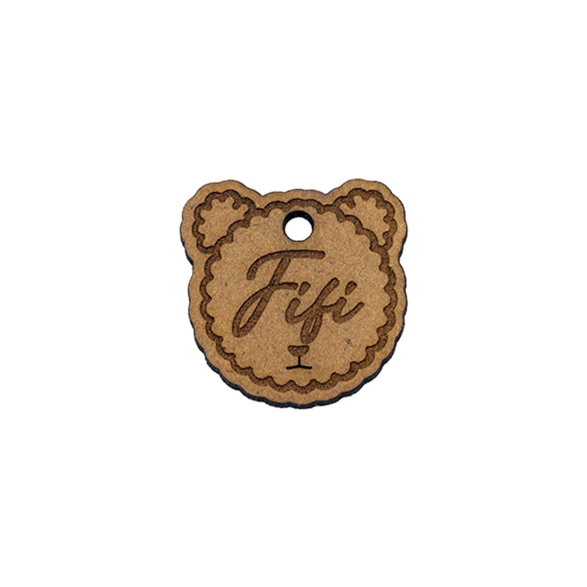 Placa de Mascota - Madera - Just For Pets