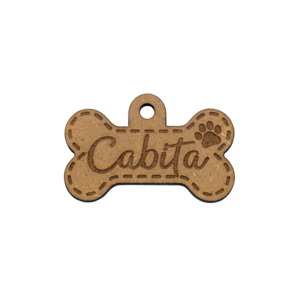 Placa de Mascota - Madera - Just For Pets