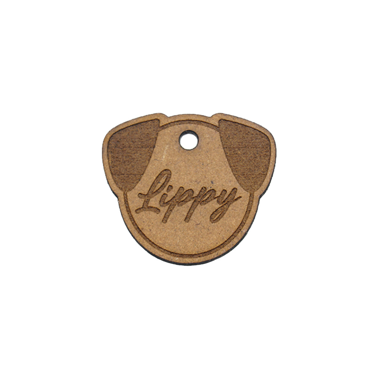 Placa de Mascota - Madera - Just For Pets