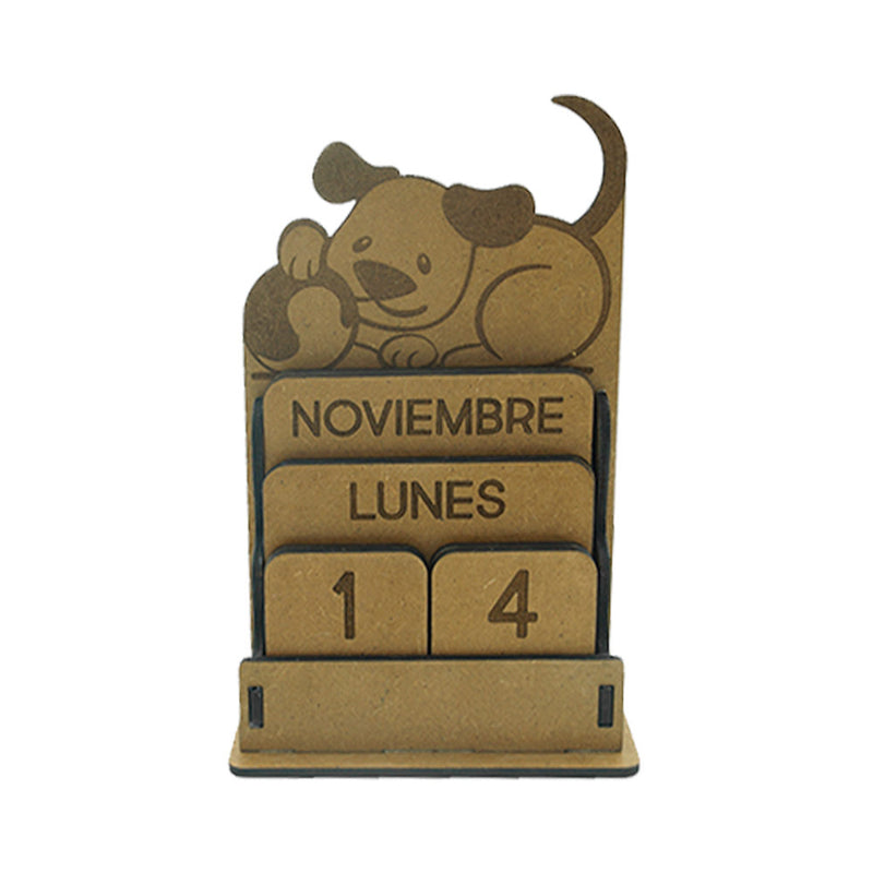 calendario_perro_madera