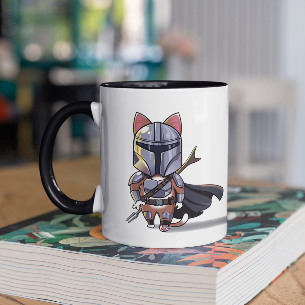 Taza de Gato - Mandalorian - Just For Pets