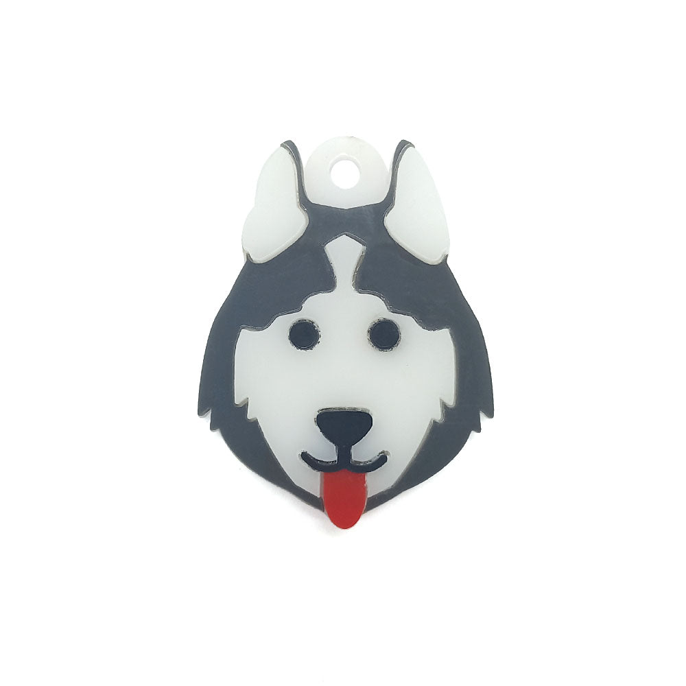 Placa para Perro - Husky