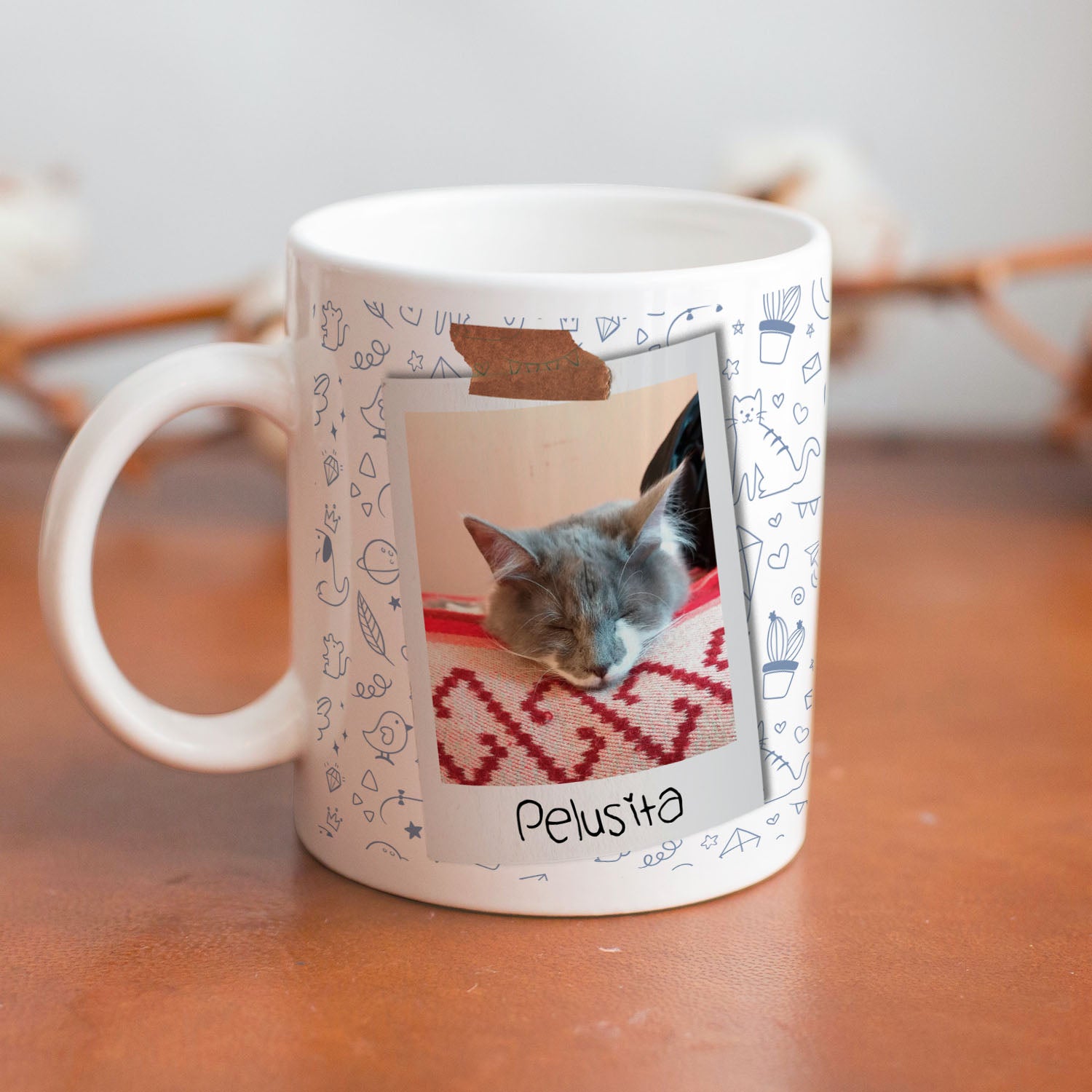 Taza Personalizada - Foto Polaroid